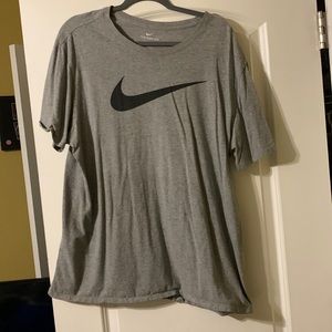 Grey nike t-shirt size XL